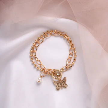 Bewitched Margo Butterfly Linked Bracelet